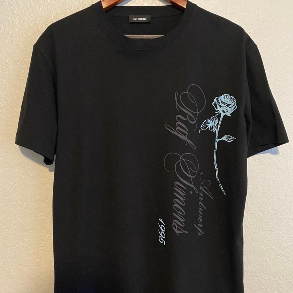 *SOLD* Raf Simons Slim Fit Antwerp Rose - Black